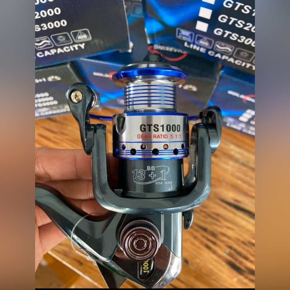 Gold Sharking 13+1BB GTS1000 drag max 3kg gear ratio 5.1:1 fishing reel